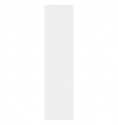  Drabužių spinta, baltos spalvos, 80x50x200cm, apdirbta mediena - Drabužių spintos - 5