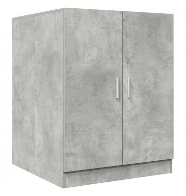  Skalbimo mašinos spintelė, betono pilka, 70,5x71,5x91,5cm - Spintelės skalbimo mašinoms - 2