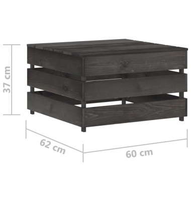  Sodo komplektas su pagalvėlėmis, 9 dalių, impregnuota mediena - Lauko baldų komplektai - 10