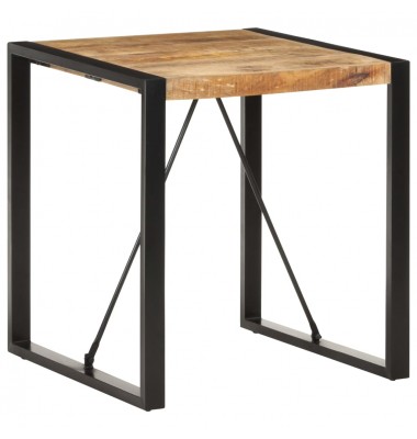 Valgomojo stalas, 70x70x75cm, neapdorota mango mediena - Stalai - 1
