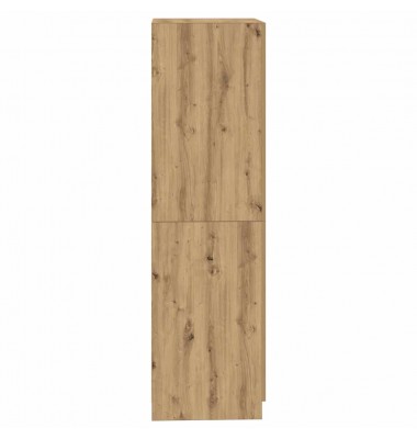  Drabužių spinta, artisano ažuolo spalvos, 90x52x200cm, mediena - Drabužių spintos - 5