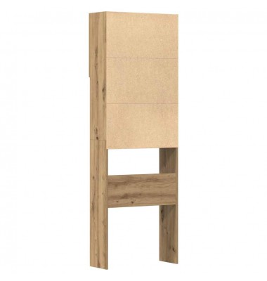  skalbimo mašinos spintelė Artisan ąžuolas 64x24x190 cm - Spintelės skalbimo mašinoms - 8