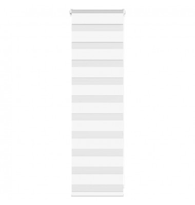  Zebra žaliuzės balta 40x100 cm audinio plotis 35,9 cm - Roletai ir žaliuzės - 1
