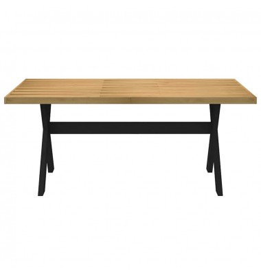 Valgomojo stalas NOAIN X formos kojos 180x90x75 cm - Stalai - 3