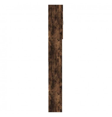  Skalbimo mašinos spintelė, dūminio ąžuolo, 64x25,5x190cm - Spintelės skalbimo mašinoms - 8