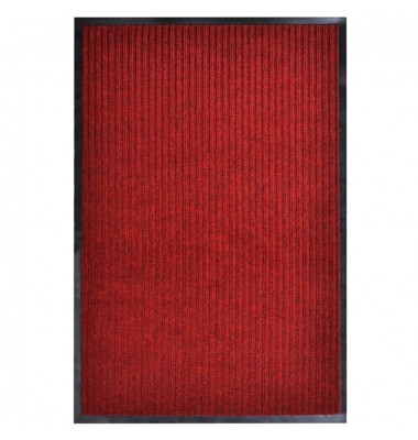  Durų kilimėlis, raudonos spalvos, 117x220cm, PVC - Durų, virtuvės kilimai - 1