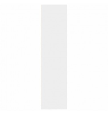  Drabužių spinta, baltos spalvos, 50x50x200cm, apdirbta mediena - Drabužių spintos - 5
