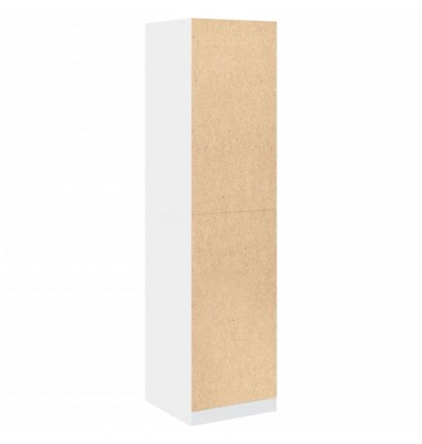  Drabužių spinta, baltos spalvos, 50x50x200cm, apdirbta mediena - Drabužių spintos - 6
