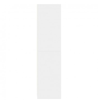  Drabužių spinta, baltos spalvos, 30x50x200cm, apdirbta mediena - Drabužių spintos - 5