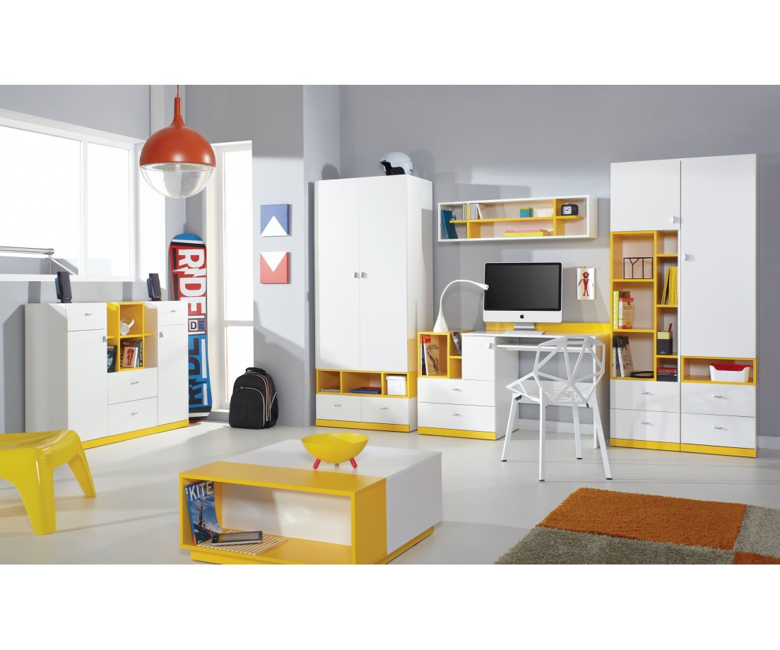 Vaikų baldų komplektas MEMO C - MEMO vaikų kambario baldai