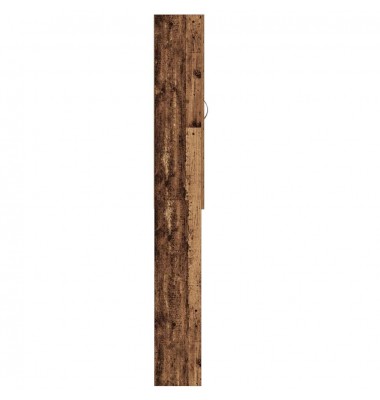  Skalbimo mašinos spintelė, sendintos medienos, 64x25,5x190cm - Spintelės skalbimo mašinoms - 8