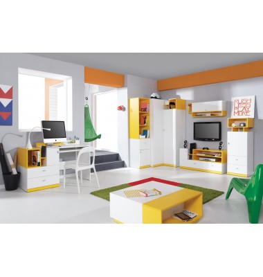 Vaikų baldų komplektas MEMO D - MEMO vaikų kambario baldai