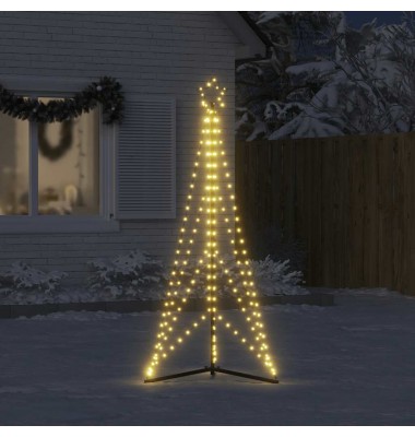  LED Kalėdų eglutė 363 LEDs Šilta Balta 182 cm - Kalėdinės eglutės - 3