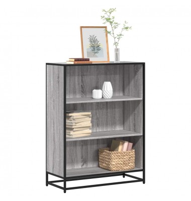  knygų spintelė pilka Sonoma 80,5x35x107,5cm inžinierinė mediena - Pastatomos lentynos, spintelės - 1