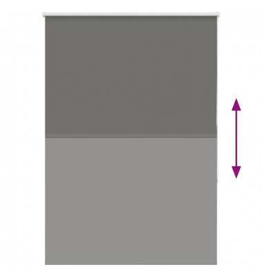  roletas Pilka 100x150 cm audinio plotis 95,7 cm poliesteris - Roletai ir žaliuzės - 5
