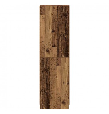  Spinta Old Wood 80x52x180 cm Engineered Wood - Drabužių spintos - 5