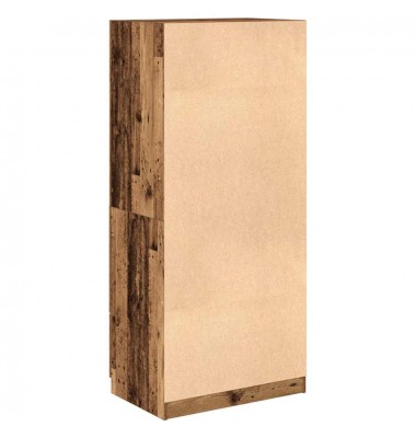  Spinta Old Wood 80x52x180 cm Engineered Wood - Drabužių spintos - 6