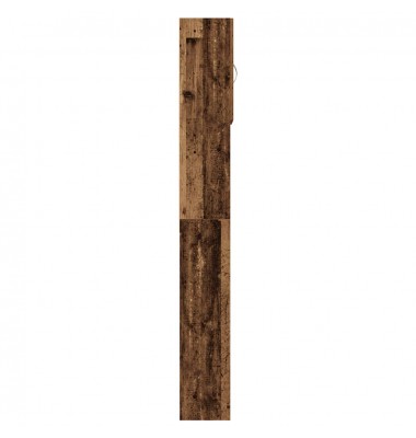  Skalbimo mašinos spintelė Old Wood 64x24x190 cm Engineered Wood - Spintelės skalbimo mašinoms - 7