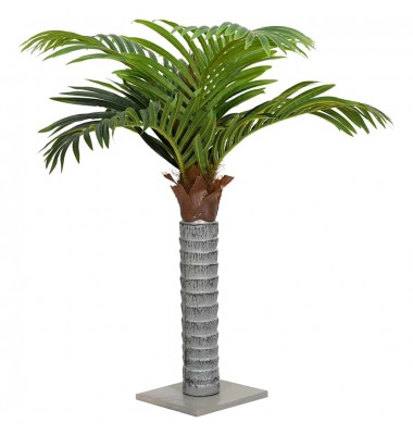  Dirbtinė palmė, žalios spalvos, 150cm, 12 lapų - Dirbtiniai augalai - 1