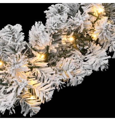  Kalėdų girlianda su LED lemputėmis Green 5 m PVC - Kalėdinės dekoracijos - 6