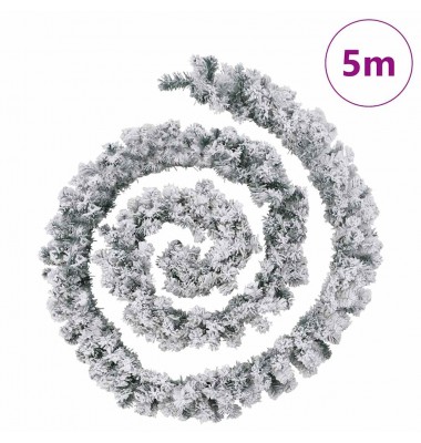  Kalėdų girlianda su LED lemputėmis Green 5 m PVC - Kalėdinės dekoracijos - 7