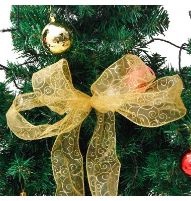  Kalėdinis kaktusas su stovu/LED, žalias, 210cm, PVC - Kalėdinės eglutės - 7
