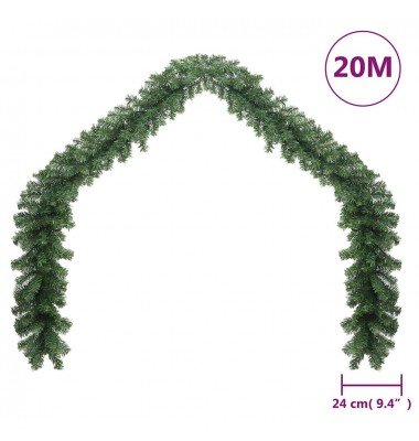  Kalėdinė girlianda su LED lemputėmis, 20m - Kalėdinės dekoracijos - 7