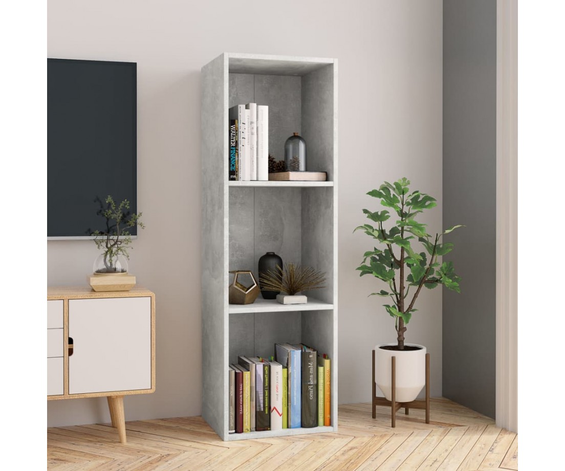 Spintelė knygoms/TV, betono, 36x30x114cm, apdirbta mediena - Pastatomos lentynos, spintelės - 1 Spintelė knygoms/TV, betono, 36x30x114cm, apdirbta mediena - Pastatomos lentynos, spintelės - 1