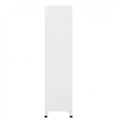  Persirengimo spintelė, baltos spalvos, 90x45x180cm, plienas - Biuro spintos, spintelės - 3