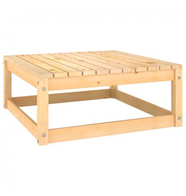  Sodo poilsio baldų komplektas, 3 dalių, pušies medienos masyvas - Lauko baldų komplektai - 6