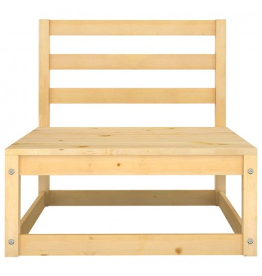  Sodo poilsio baldų komplektas, 5 dalių, pušies medienos masyvas  - Lauko baldų komplektai - 5