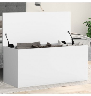  Daiktadėžė, baltos spalvos, 100x42x46cm, apdirbta mediena - Daiktadėžės - 1