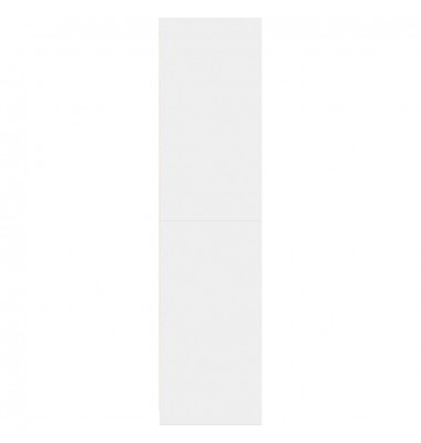  Drabužių spinta, baltos spalvos, 80x50x200cm, apdirbta mediena - Drabužių spintos - 5