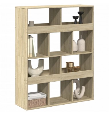  Kambario pertvara, sonoma, 100x33x125,5cm, apdirbta mediena - Pastatomos lentynos, spintelės - 3