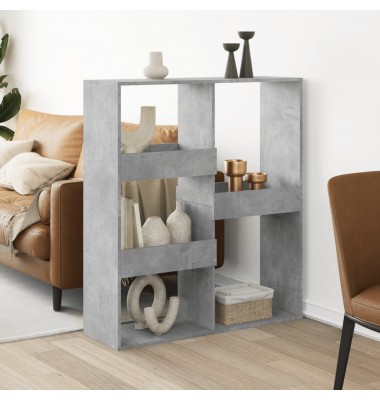  Kambario pertvara, betono, 100x33x115cm, apdirbta mediena - Pastatomos lentynos, spintelės - 1