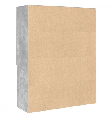  Skalbimo mašinos spintelė, betono pilka, 70,5x25,5x90cm - Spintelės skalbimo mašinoms - 6