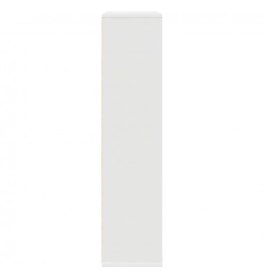 Knygų spinta, baltos spalvos, 89x24x101,5cm, apdirbta mediena - Pastatomos lentynos, spintelės - 5