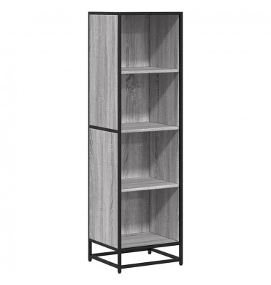  knygų spintelė Pilka Sonoma 40x35x139 cm Engineered Wood - Pastatomos lentynos, spintelės - 2