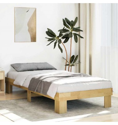  Lovos rėmas be čiužinio 90x200 cm ąžuolo masyvo - Lovos - 1
