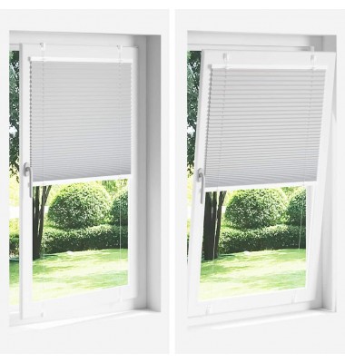  klostuota žaliuze šviesiai pilka 60x100 cm audinio plotis - Roletai ir žaliuzės - 8