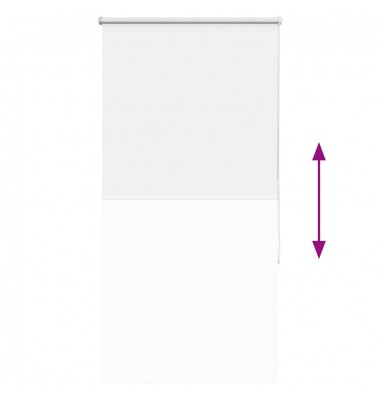  Naktinis roletas baltos spalvos 80x175 cm audinio plotis 75,7cm - Roletai ir žaliuzės - 8