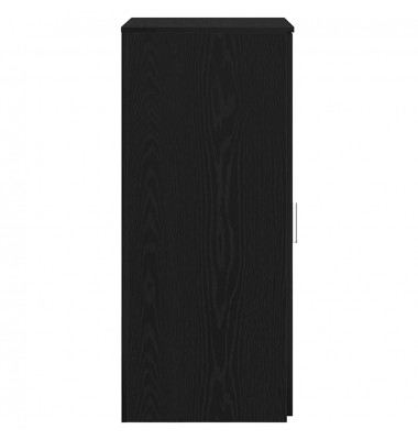  laikymo spintelė juoda 50x45x103,5 cm inžinerinė mediena - Biuro spintos, spintelės - 5