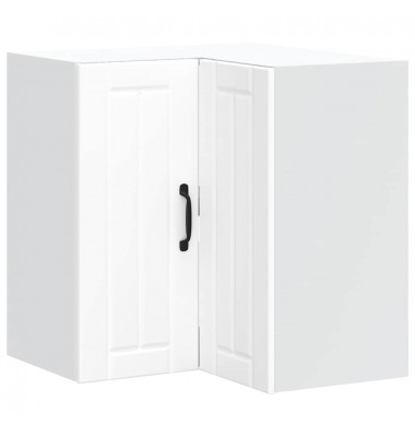  virtuvės sieninė kampinė spintelė "Lucca" White Engineered Wood - Virtuvės spintelės - 2