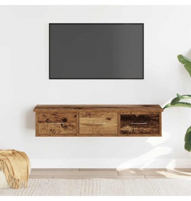  Sieninė Spinta Old Wood 88x26x18,5 cm Inžinierinė mediena - Pakabinamos lentynos, spintelės - 1