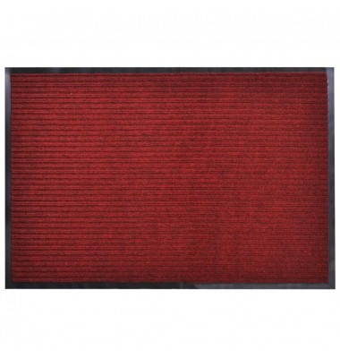 Raudonas PVC Durų Kilimėlis, 90 x 120 cm - Durų, virtuvės kilimai - 1
