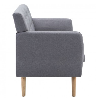  Trivietė sofa, audinio apmušalas, 172x70x82cm, šviesiai pilka - Sofos, sofos-lovos - 5