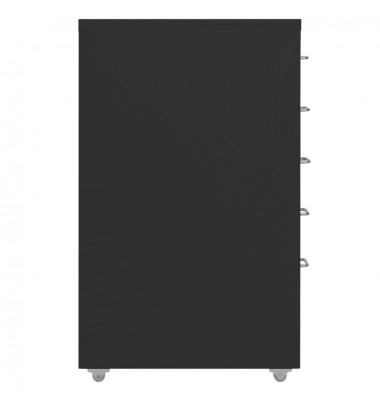 Mobili spintelė dokumentams, juoda, 28x41x69cm, metalas - Dokumentų spintos - 3