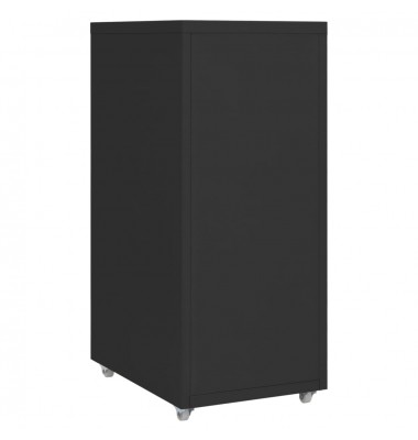  Mobili spintelė dokumentams, juoda, 28x41x69cm, metalas - Dokumentų spintos - 4