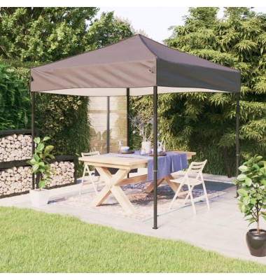  Sulankstoma proginė palapinė, taupe spalvos, 2x2m - Lauko pavėsinės - 1
