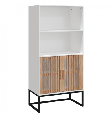  Komoda, baltos spalvos, 60x35x125cm, apdirbta mediena - Biuro spintos, spintelės - 2